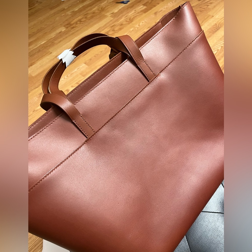 Madewell zip top essential tote leather - Picture 5 of 7